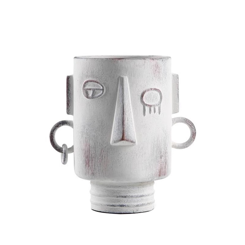 Coffee Equipment In China - Wabi Sand Wind Face Ceramic Vase