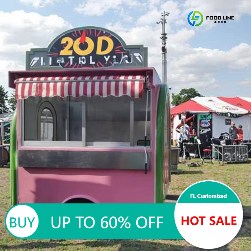 Coffee Equipment In China - Hotdog Cart Coffee Van Full Kitchen