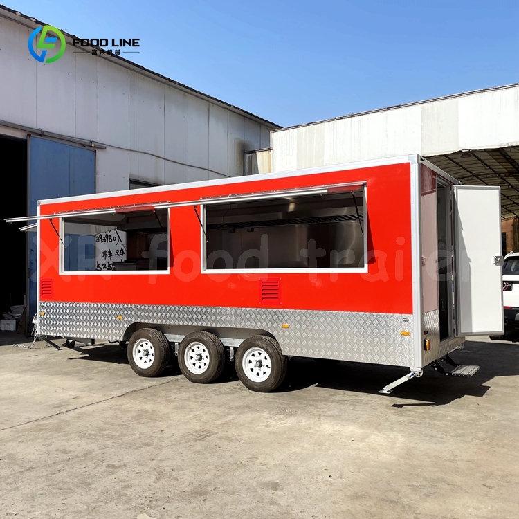 Coffee Equipment In China - Custom Big Coffee Van Mobile Food