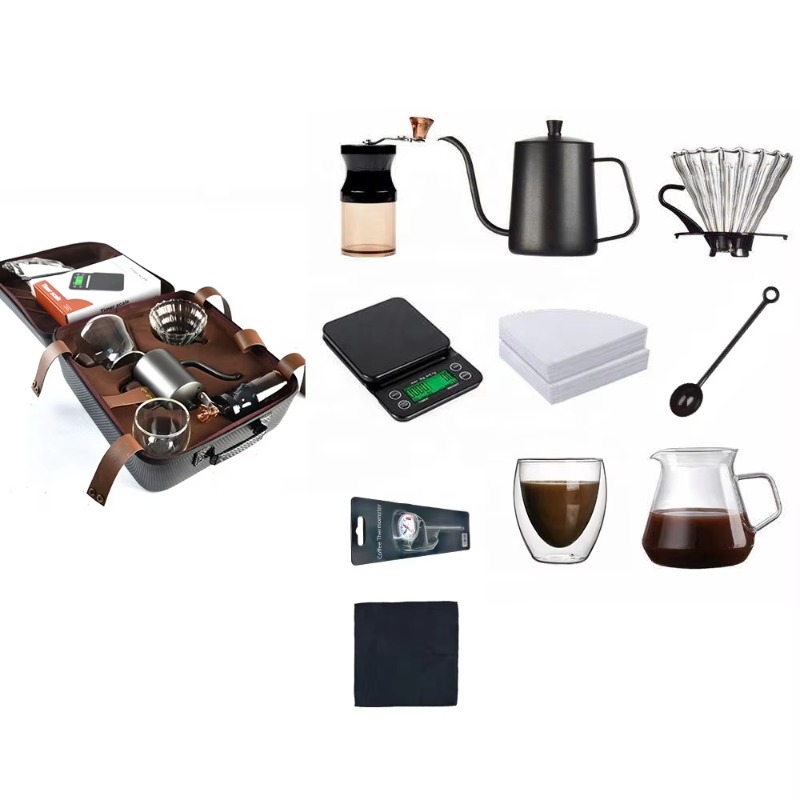 2026In Stock 10 12 Piece Hand- - Coffee Equipment Gift Set ulasan dan harga