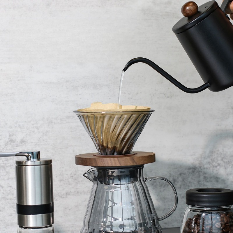 Hand brewed coffee pot set gif - Coffee Equipment Gift Set ulasan dan harga