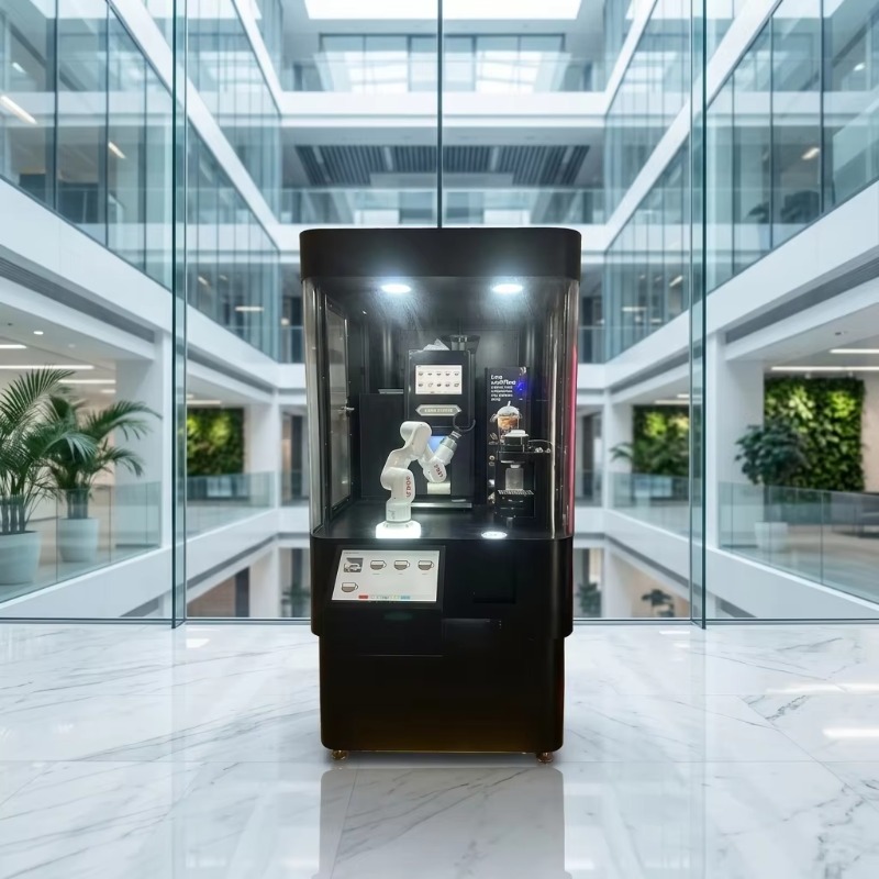 Commercial Robotic Arm Coffee  - Coffee Equipment Service ulasan dan harga