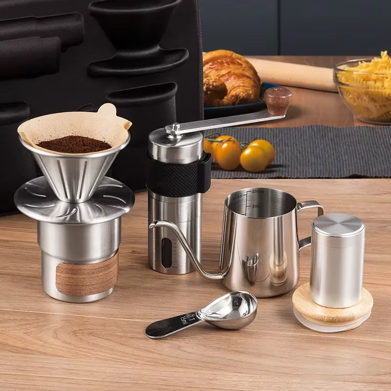 Hand Brewed Coffee Set Outdoor - Coffee Equipment Gift Set ulasan dan harga