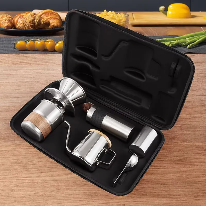 Hand Brewed Coffee Set Outdoor - Coffee Equipment Gift Set ulasan dan harga