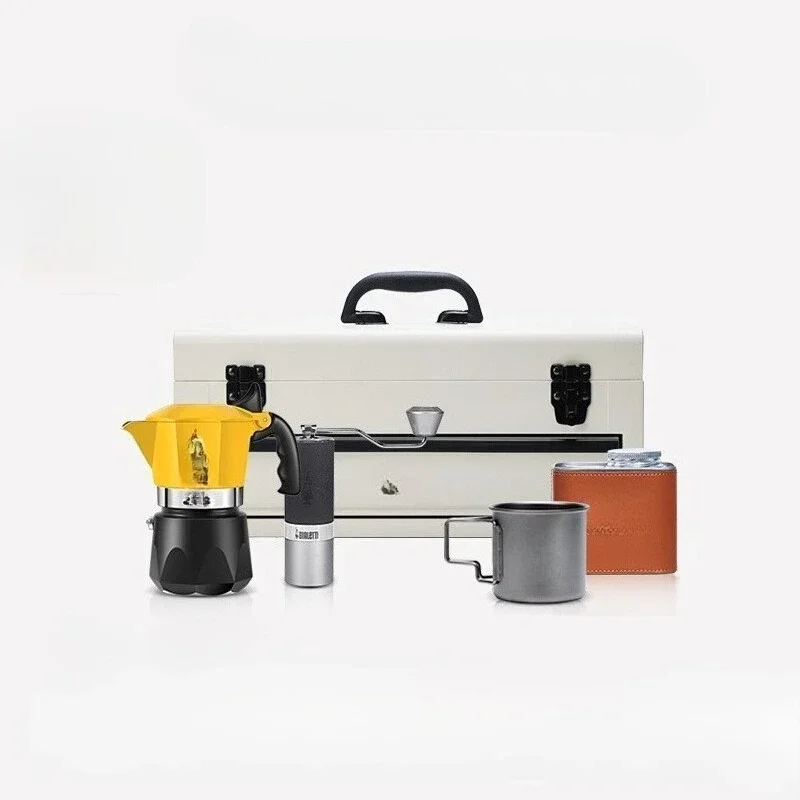 Camping Coffee Box Mocha Pot O - Coffee Equipment Gift Set ulasan dan harga