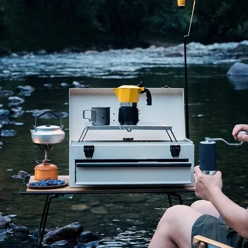 Camping Coffee Box Mocha Pot O - Coffee Equipment Gift Set ulasan dan harga