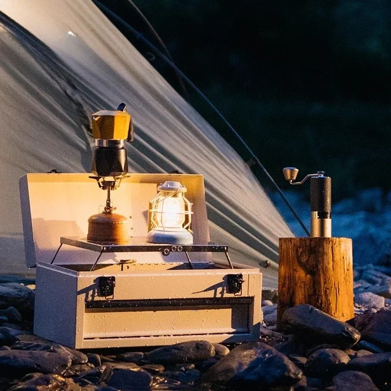 Camping Coffee Box Mocha Pot O - Coffee Equipment Gift Set ulasan dan harga