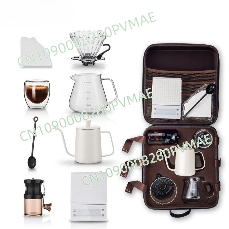 Hand pour-over coffee set outd - Coffee Equipment Gift Set ulasan dan harga