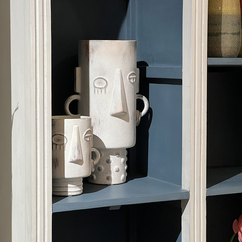 Wabi Sand Wind Face Ceramic Va - Coffee Equipment In China ulasan dan harga