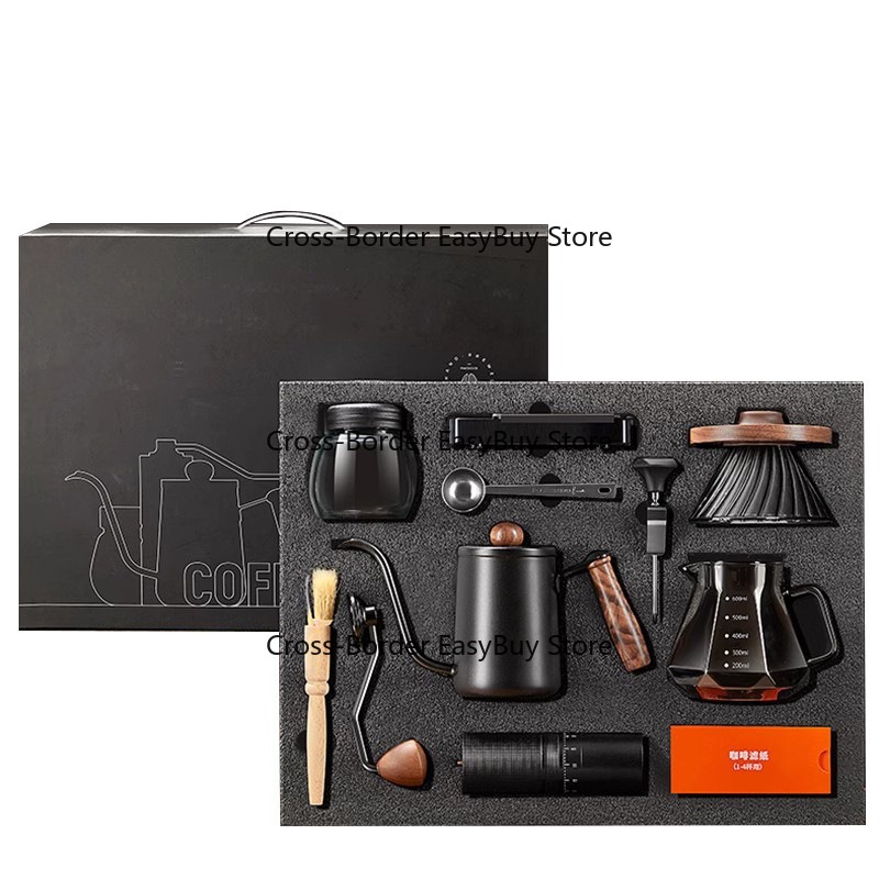Hand Drip Co-ffee Set, Hand Dr - Coffee Equipment Gift Set ulasan dan harga