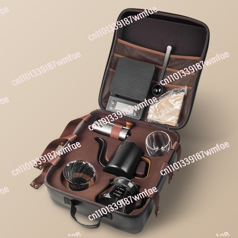 Hand brewed coffee set, outdoo - Coffee Equipment Gift Set ulasan dan harga