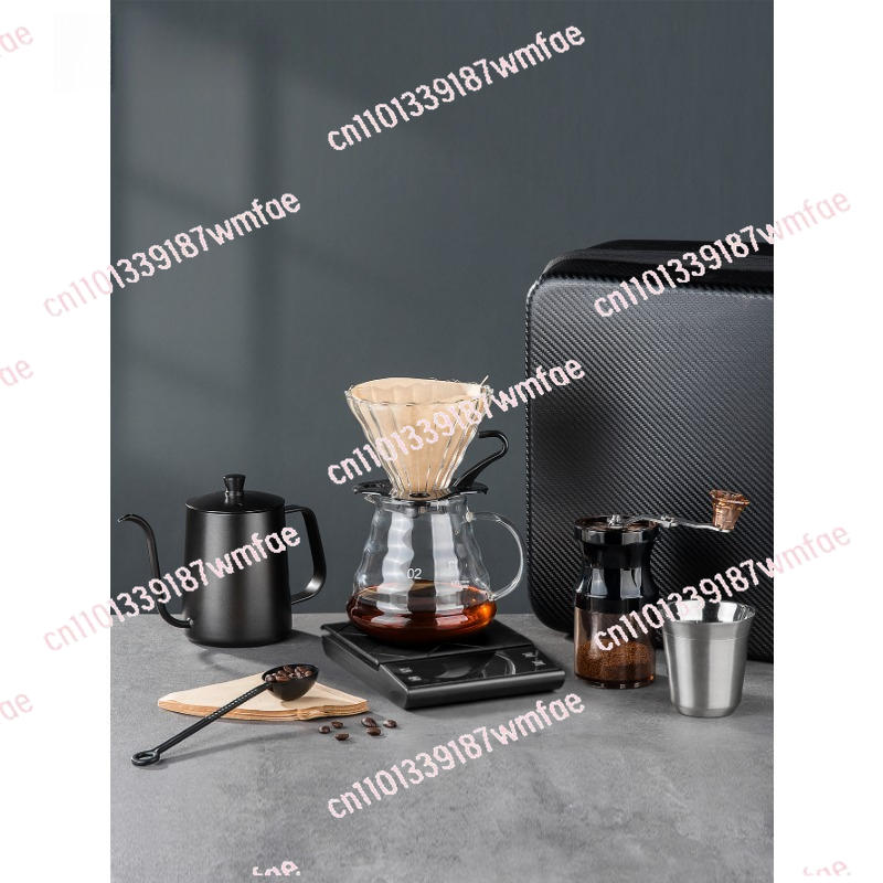 Hand brewed coffee set, outdoo - Coffee Equipment Gift Set ulasan dan harga